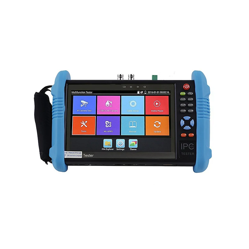 

1280*800 7" CCTV Tester Pro Monitor HDMI input/output H.265 4K Camera Analog IP Camera Tester,Onvif POE Wifi PTZ IPC-8900 Plus