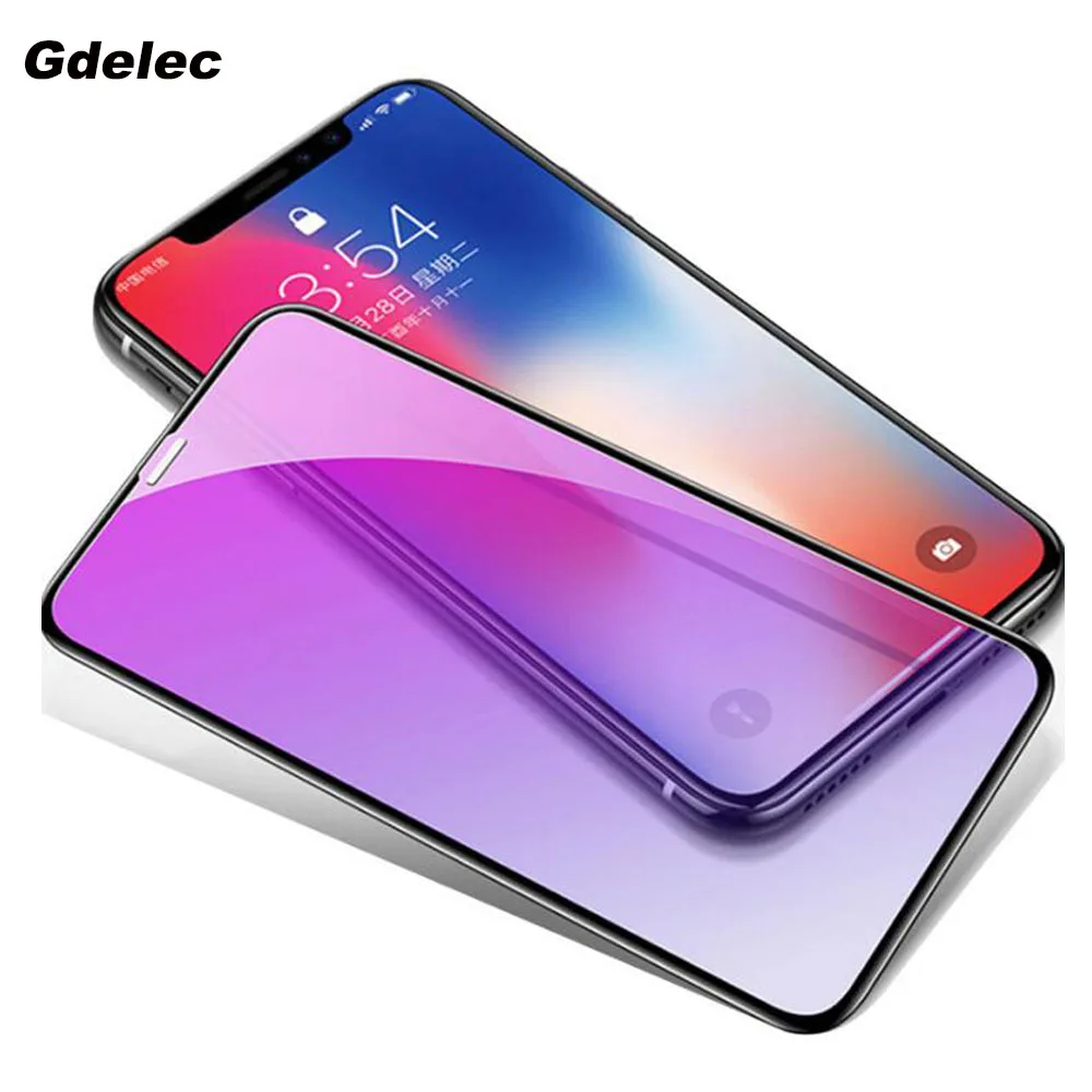 Защитное стекло 9D для iPhone XS MAX XR X 8 7 6s 6 Plus|Защитные стёкла и плёнки| |