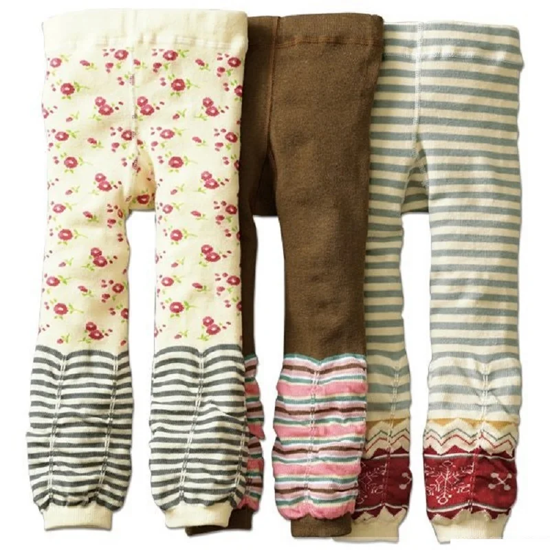Hooyi девочек Колготки для новорождённых колготки Обувь для мальчиков штаны штанишки для малышей Одежда для девочек детские штаны зима-осень Сапоги и ботинки для девочек Брюки для девочек 3 пар/упак - Цвет: 6
