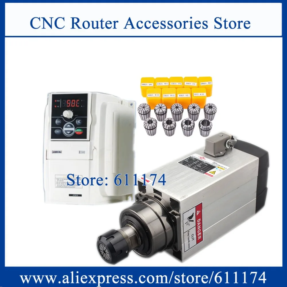 Moteur de broche refroidi à l'air GDZ120 * 103 – 4.5, 18000 kw ER32 tr ...