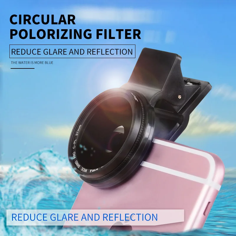 ZOMEi 37MM Professional Phone Camera Circular Polarizer