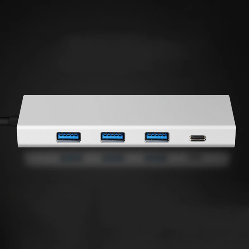 5 в 1 USB C концентратор, usb type C 3,1(совместимый Thunderbolt 3) 4K HDMI адаптер, USB-C к многопортовой док-станции HDMI/USB 3,0 USBC PD Po