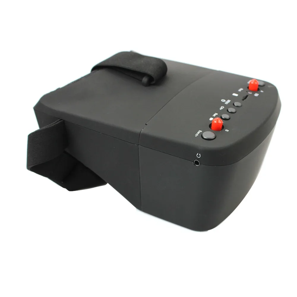 LS 800D FPV Goggles 5 8G 40CH дюймов 800*480 видеогарнитура HD DVR с батареей 2000 мАч для модели