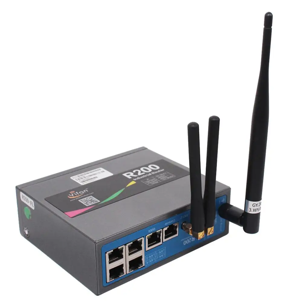 Двухдиапазонный маршрутизатор 802.11AC 2 4 ГГц 5 гигабитный Ethernet 4G Wi Fi R200 промышленный