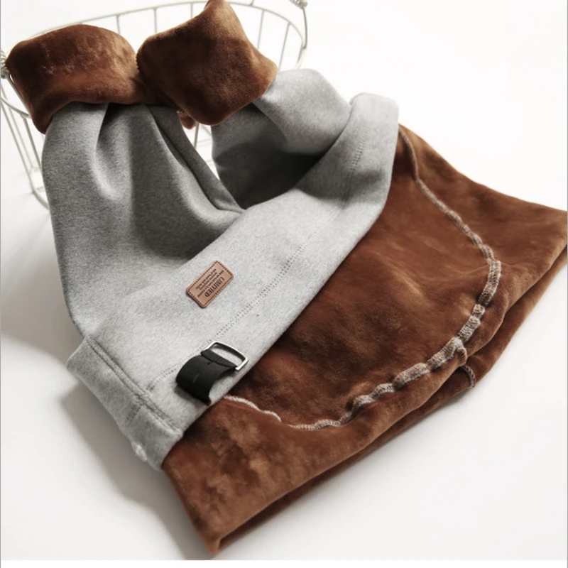 

High quality maternity pants elastic cotton plus velvet thicker pregnant women leggings pregnant women pants winter Warm pants