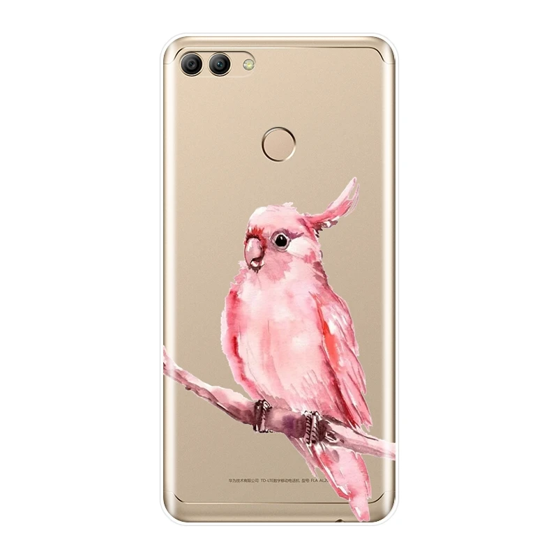 Для huawei Y5 Y6 Y7 Prime 2018 Y9 2019 чехол для телефона силиконовый мягкий с изображением орла