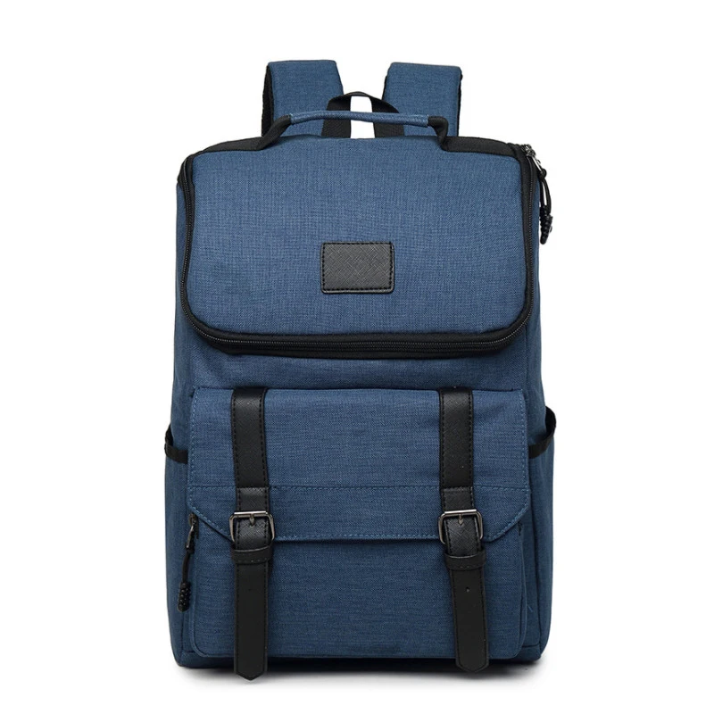 Chuwanglin повседневный мужской рюкзак, женские школьные сумки, модный 16 дюймовый рюкзак для ноутбука, вместительные дорожные сумки C1658 - Цвет: Синий
