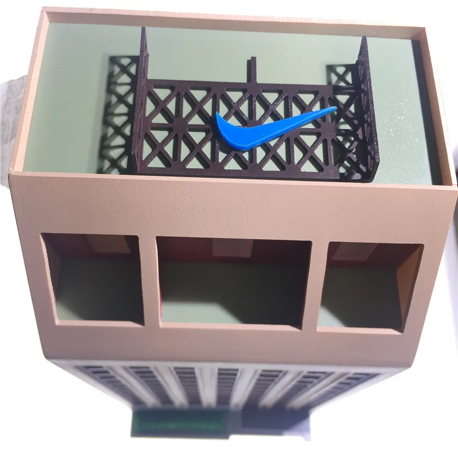 architecture model building for ho train layout04