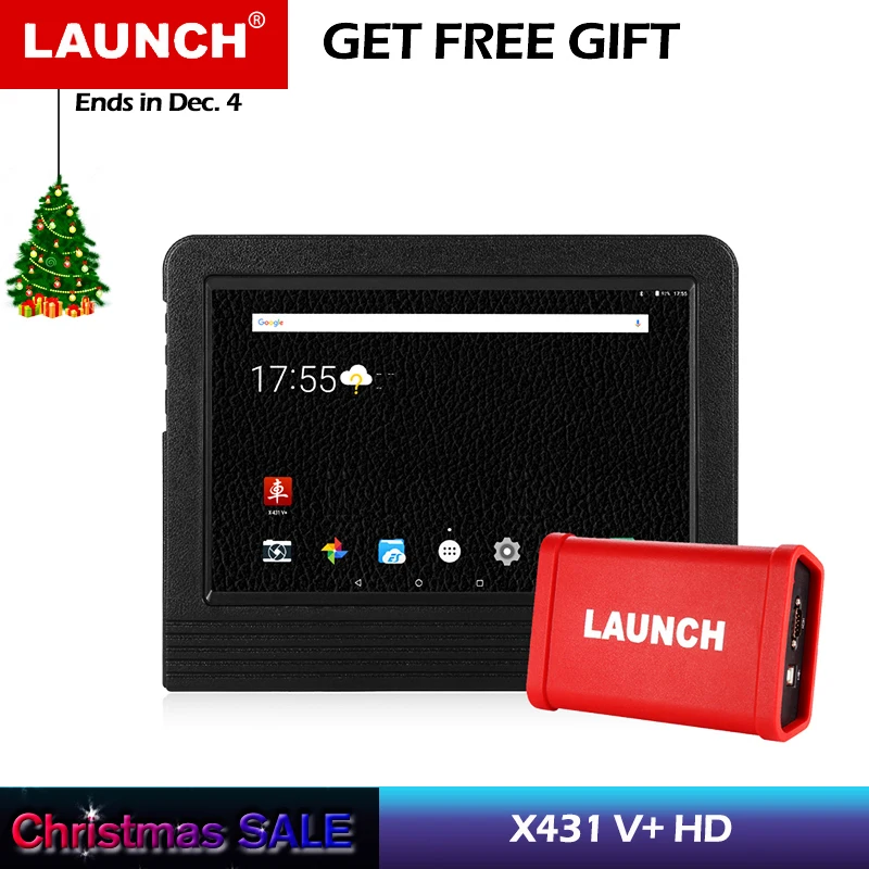 

Launch X431 V+ Diagnostic Tool HD Heavy Duty Truck Diagnostic Module Wifi Bluetooth Gasoline Vehicle Diesel Truck scanner Auto