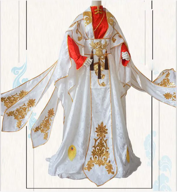 Precio Especial Disfraz Blanco Y Rojo Para Hombre De Xie Lian Prince Yueshen Cos Hanfu Para Anime El Fundador Del Diabolismo Disfraz Chino Antiguo Para Hombre Hanfu September 2020