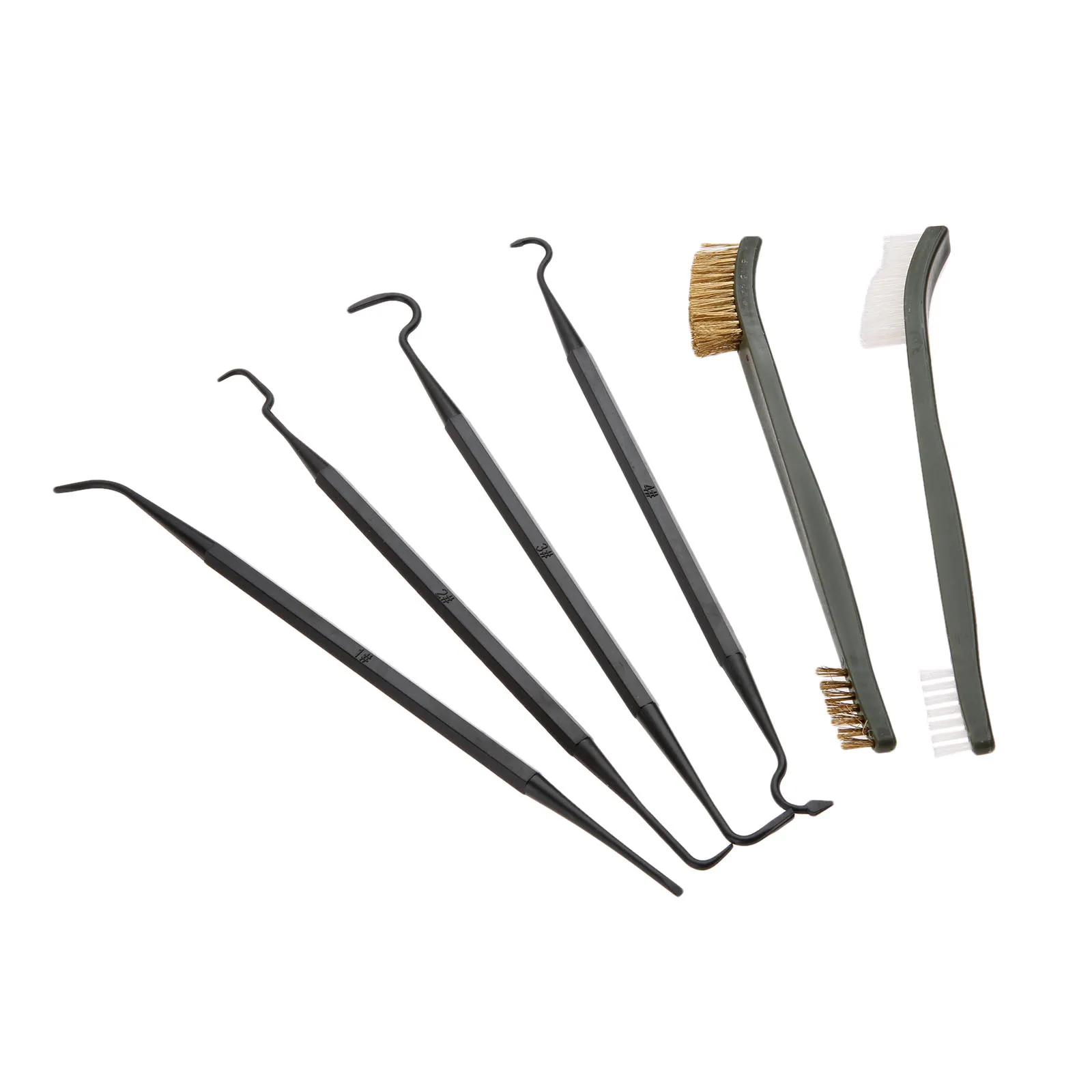 6 Pcs Tactical Rifle Airsoft Gun Cleaning Nylon Pick Shotgun Tube