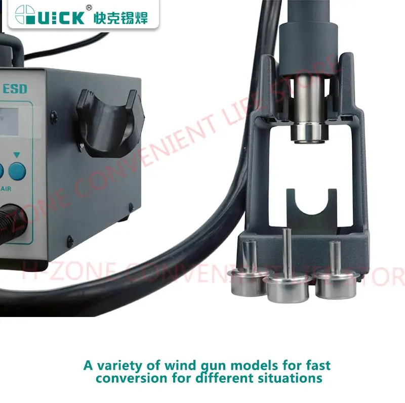 2019 New QUICK 712 2 in 1 lead free ESD 1000W Rework station Hot Air + Station Iron With 7 air nozzles 861DW+203H 2019 New QUICK 712 2 in 1 lead free ESD 1000W Rework station Hot Air + Station Iron With 7 air nozzles 861DW+203H