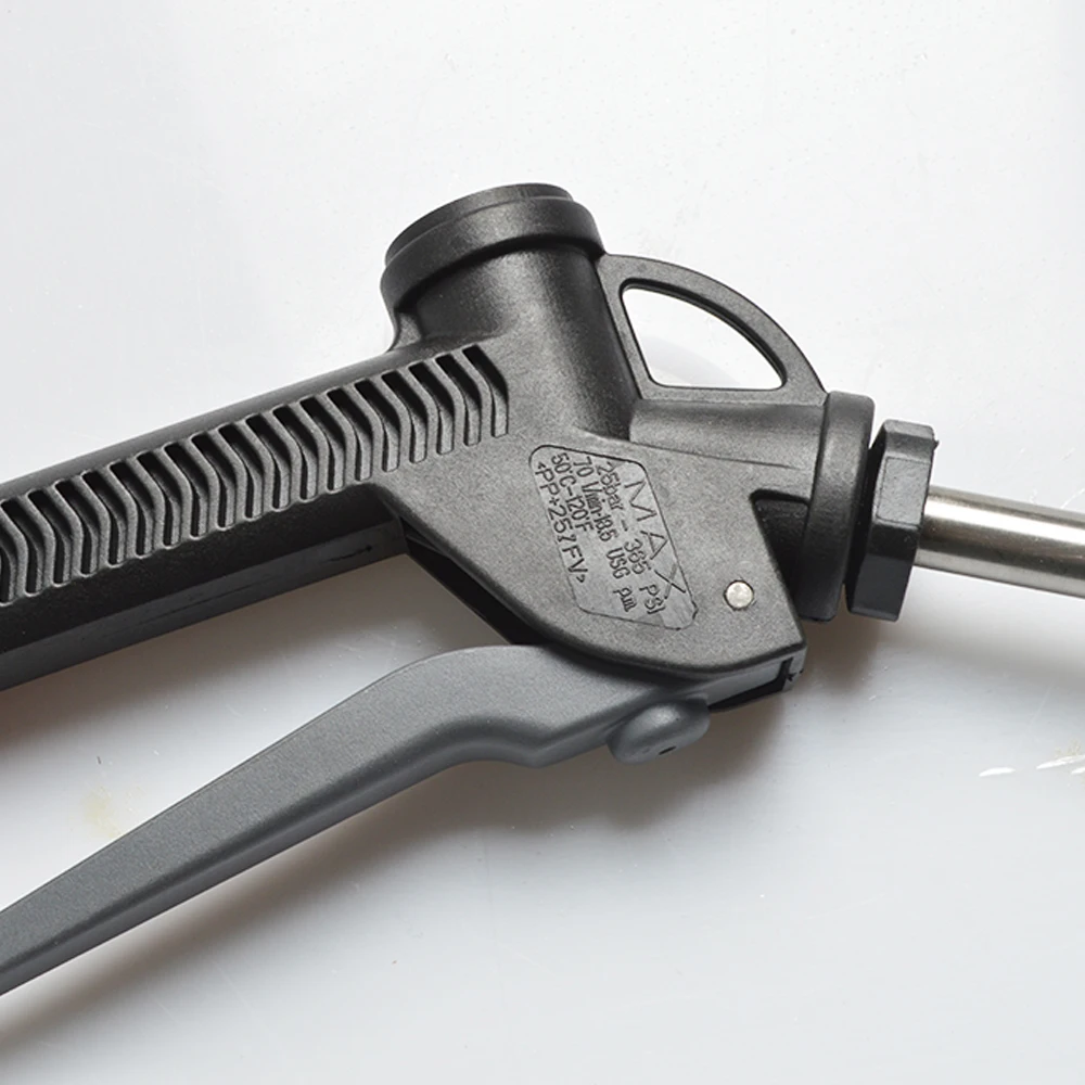 Пистолет-распылитель, пенная насадка с насадкой из нержавеющей стали и штуцером для генератора пены сжатого воздуха