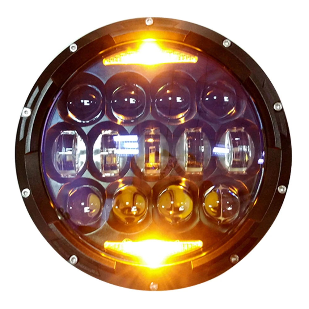 SUP светильник 7 дюймовый круглый светодиодный головной s Conversion Kit DRL Парковка 130w H4