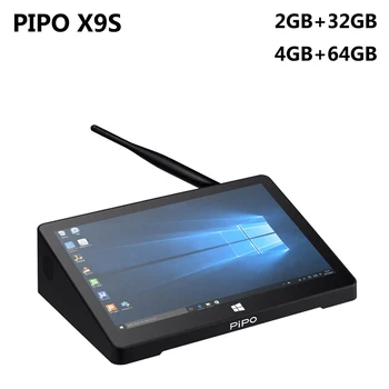 

PIPO X9S Win10+Android 5.1 Mini PC 2GB+32GB 4GB+64GB Intel Cherry trail Z8350 CPU Smart TV Box 8.9 inch touch screen Set Top Box