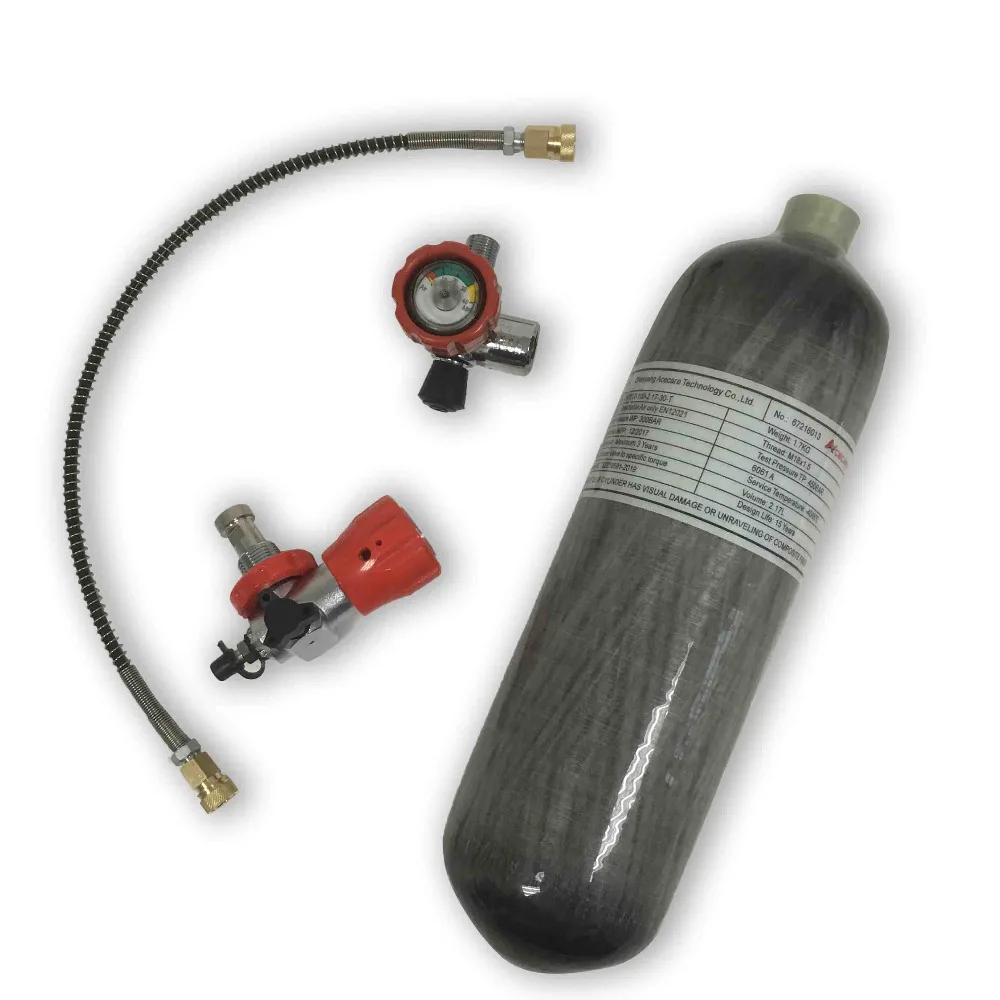 AC121711 Scuba Pcp сжатые Пневматические винтовки 2.17L пистолет гранулы кислородный