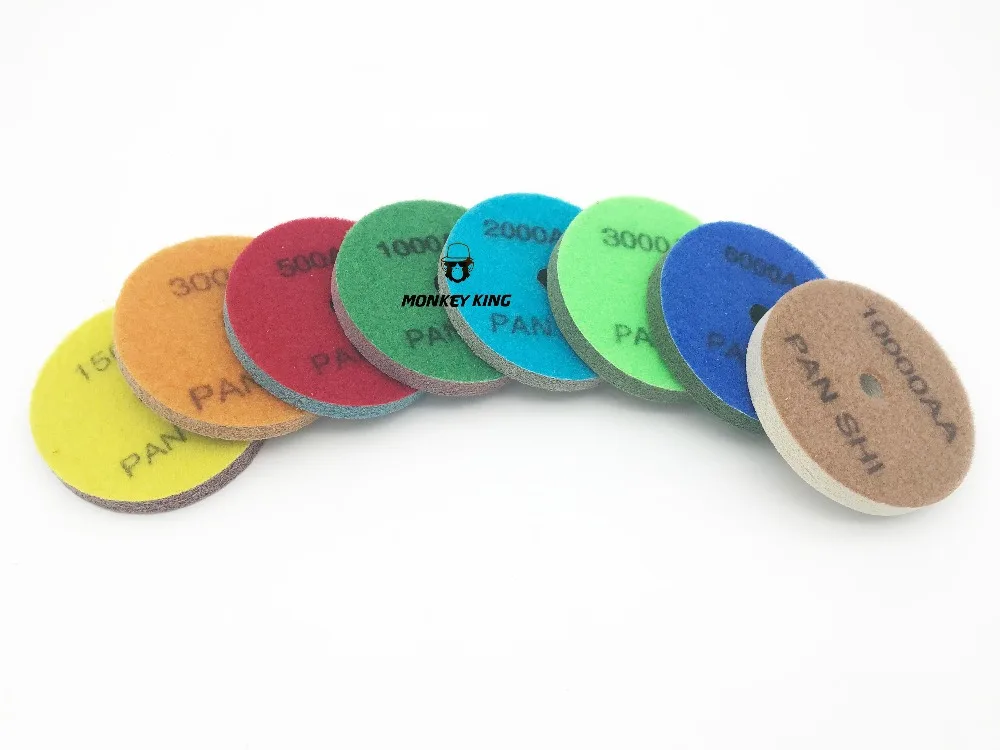 Sponge Granite 100mm Diamond Sponges For Polishing Wet Useing Stone Buff Granite Marble Polishing Pads (2)