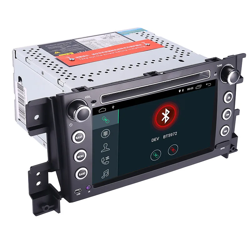 Best 7"HD IPS Touch Screen Android 9.0 Car DVD Player for Suzuki Grand Vitara radio stereo dvd Wifi 3G steering wheel camera DVR Map 3