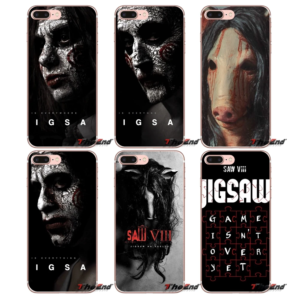 Jigsaw movie 2017 для Huawei Honor 7X V10 6C V9 6A Play 9 Mate 10 Pro Y7 Y5 P8 P10 Lite Plus GR5 прозрачный чехол из ТПУ |