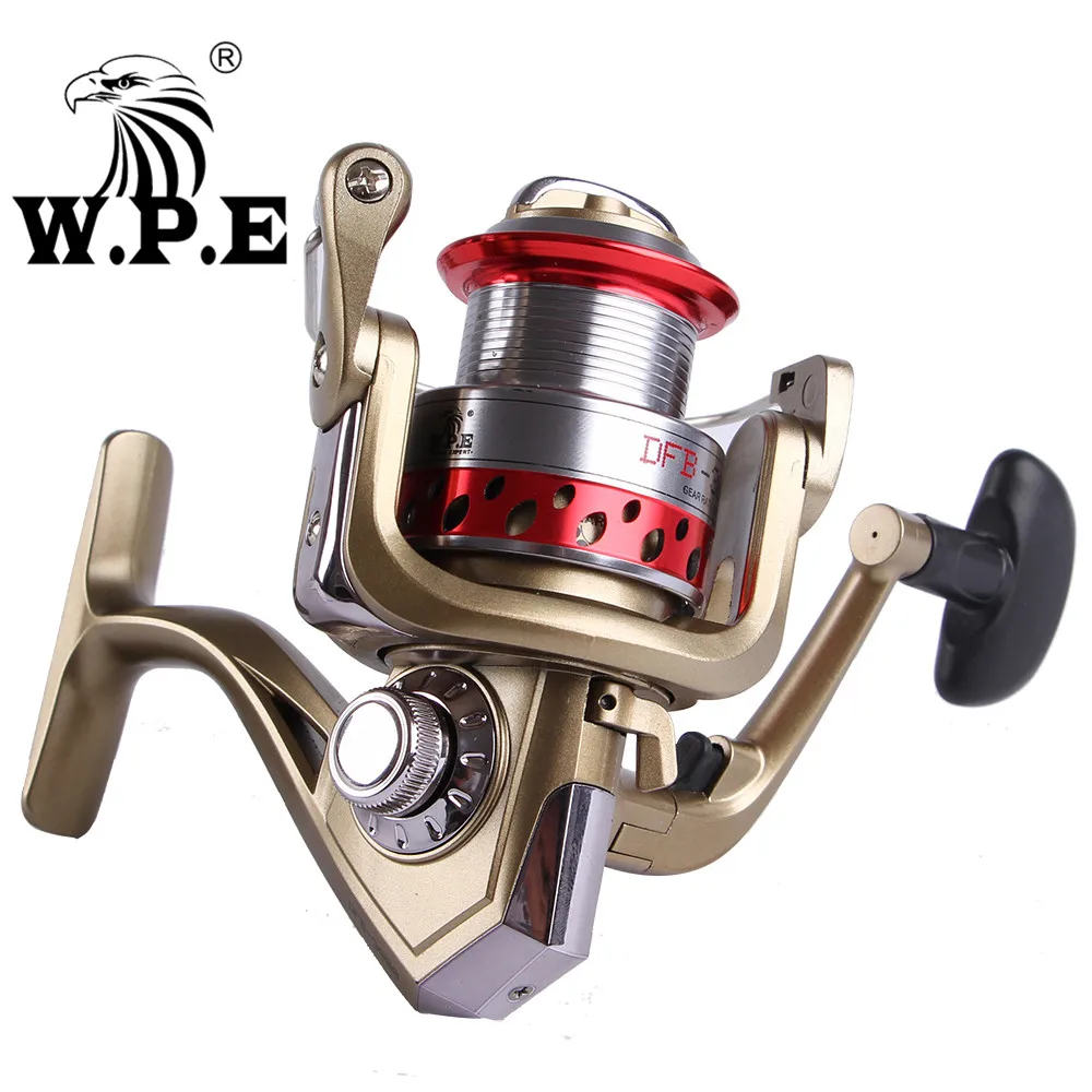 

W.P.E DFB Metal Long Cast Spool Spinning Reel 2000 3000 4000 5000 6000 Left/Right Carp Fishing Reels Spinning Wheel