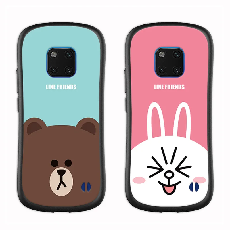 

Lovely iface Animal Pattern Phone iface Case for Huawei nova 3 4 mate 20pro P20 P30 pro Silica Gel Anti-fall Fashion Practical