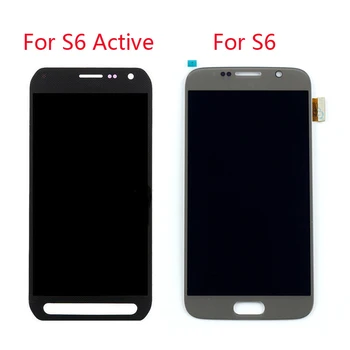 

Super AMOLED LCD Display 100% Original For Samsung Galaxy S6 G920 S6 Active G890 Touch Screen Assembly