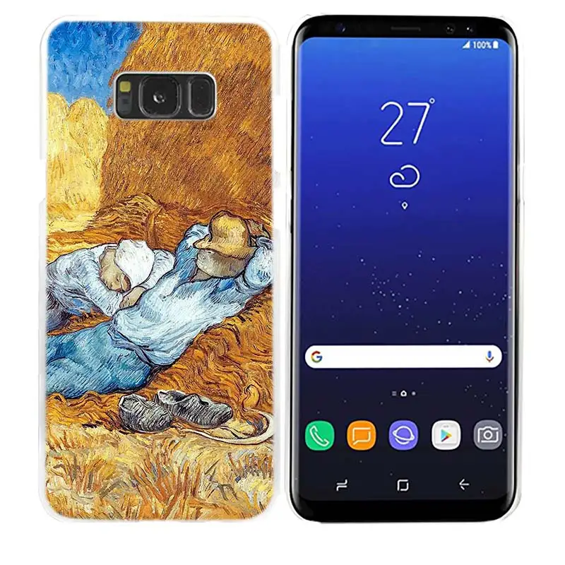 Sky van gogh для samsung Galaxy Note 8 9 M30 M20 M10 S10 S9 S8 Plus S7 S6 Edge жесткий пластиковый чехол для телефона - Цвет: 09