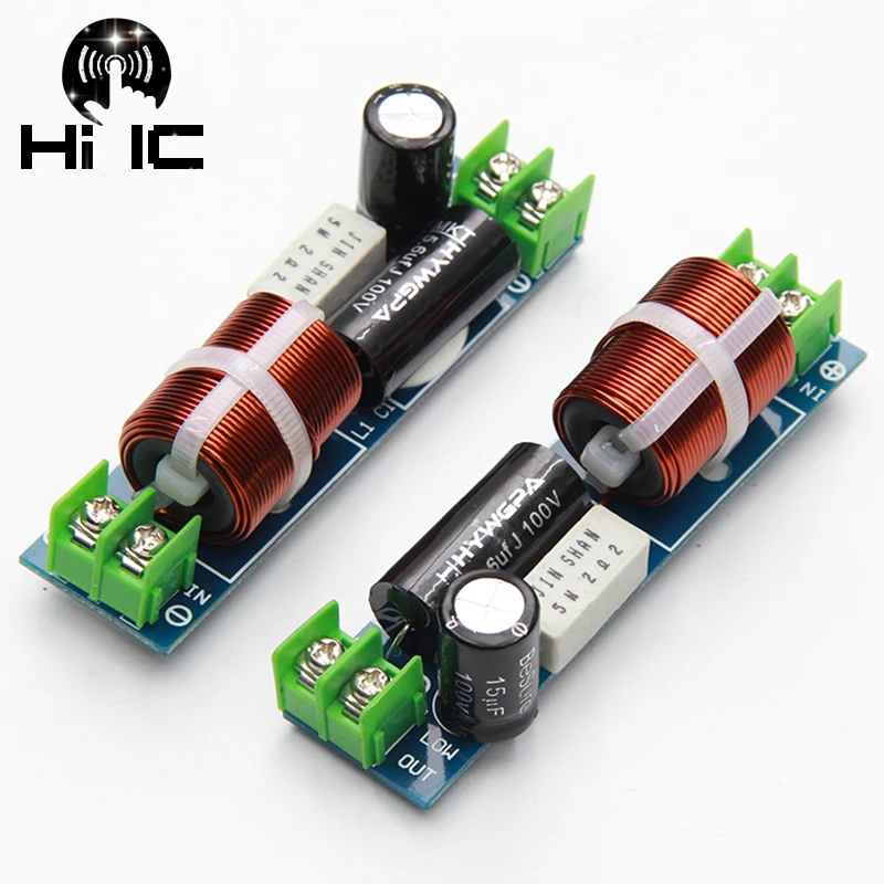 

1PCS Speaker Audio Frequency Divider Three - Frequency Medium Sound Horn Alto Voice Mediant Loudspeaker Crossover Filters 60W