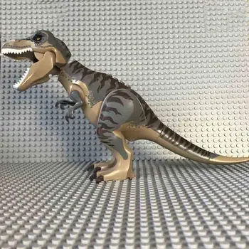 

Jurassic World Park Dinosaurs Bricks Tyrannosaurus Indominus Rex I-Rex Assemble Building Blocks Kid Toy Lepining Dinosuar