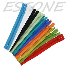 E74 10 X Color de Nylon de la Bobina Cremalleras Tailor Alcantarillado Craft 9 Pulgadas
