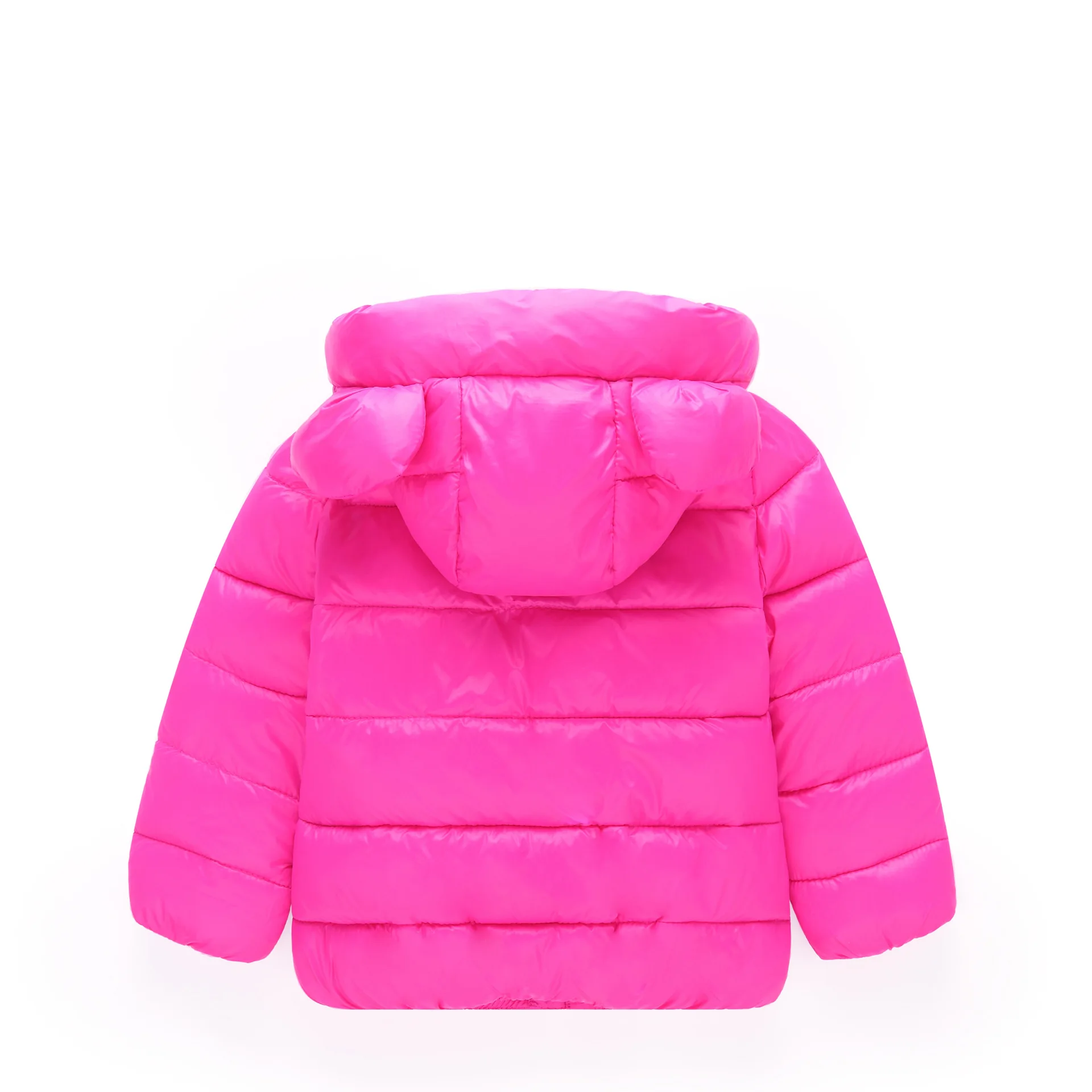 Детская куртка, верхняя одежда зимняя куртка для девочек и мальчиков, коллекция года, теплое пуховое пальто модная детская одежда с капюшоном и рисунком для детей возрастом от 3 до 6 лет