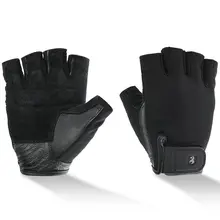 Мужские Перчатки для фитнеса, для тяжелой атлетики, кожаные перчатки для упражнений, бодибилдинга, мужские спортивные перчатки с полупальцами