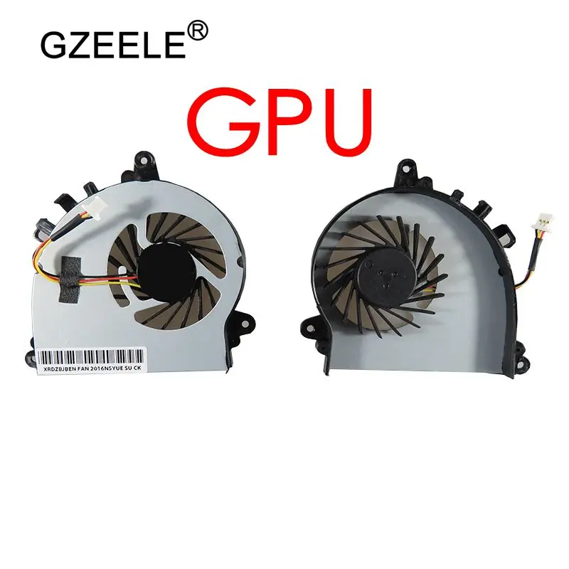 GZEELE NEW cooling fan for MSI GS70 GS72 MS-1771 MS-1773 UX7 7G-700 CPU GPU cooling fan cooler PAAD06015SL N184 N346 PAAD06015S