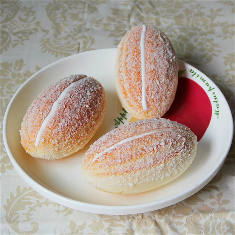 

1pcs bread Squishy Slow Rising Squeeze anti-stress toy Simulation croissant food Decoration pretend play kitchen toys fun gifts