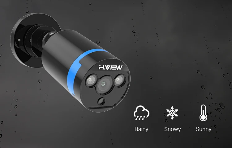 H. View камера видеонаблюдения 1080 P 2.0MP наружная камера видеонаблюдения ИК-камера безопасности для аналоговой системы видеонаблюдения с