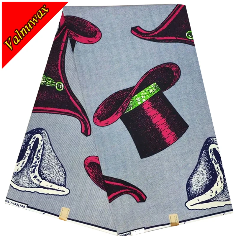 

Guaranteed New design best quality dutch real wax veritable wax hollandais african printed fabric 100%cotton Nigeria dress- KWs