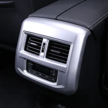 

For Atlas Teramont 2017 2018 ABS Matte and Carbon fibre Car Back Rear Air Condition outlet Vent frame Cover Trim styling