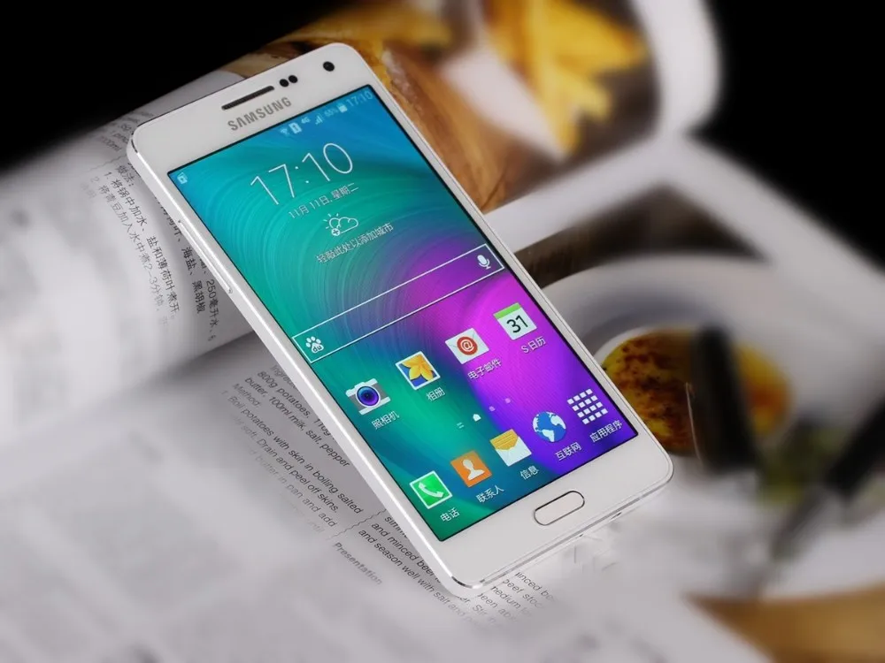 Разблокированный samsung Galaxy A5 A5000 A510F четырехъядерный 5,0 дюймов 2 Гб ram+ 16 Гб rom 13,0 МП Dual SIM сенсорный экран для телефона