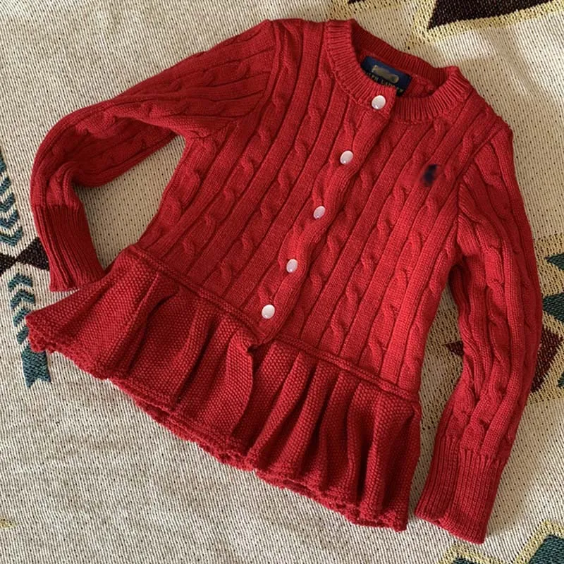 

baby winter cardigan age for 2-6 simple thick warm kids sweaters 2019 new spring baby knitted tops cute toddler girl red sweater