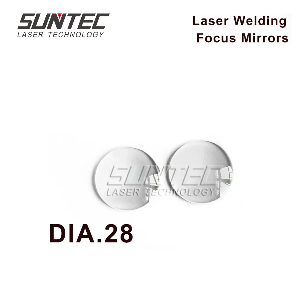 Suntec laser YAG 1064nm Фокусирующая линза зеркала DIA.28 для лазерные сварочные аппараты HAN'S LASER TRUMPF ROFIN