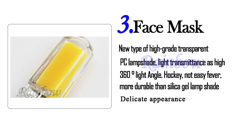 9W COB BULB 333
