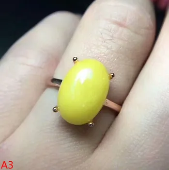 

KJJEAXCMY Fine jewelry 925 pure silver jewellery box, natural wax, amber, ladies' rings, big jewels.