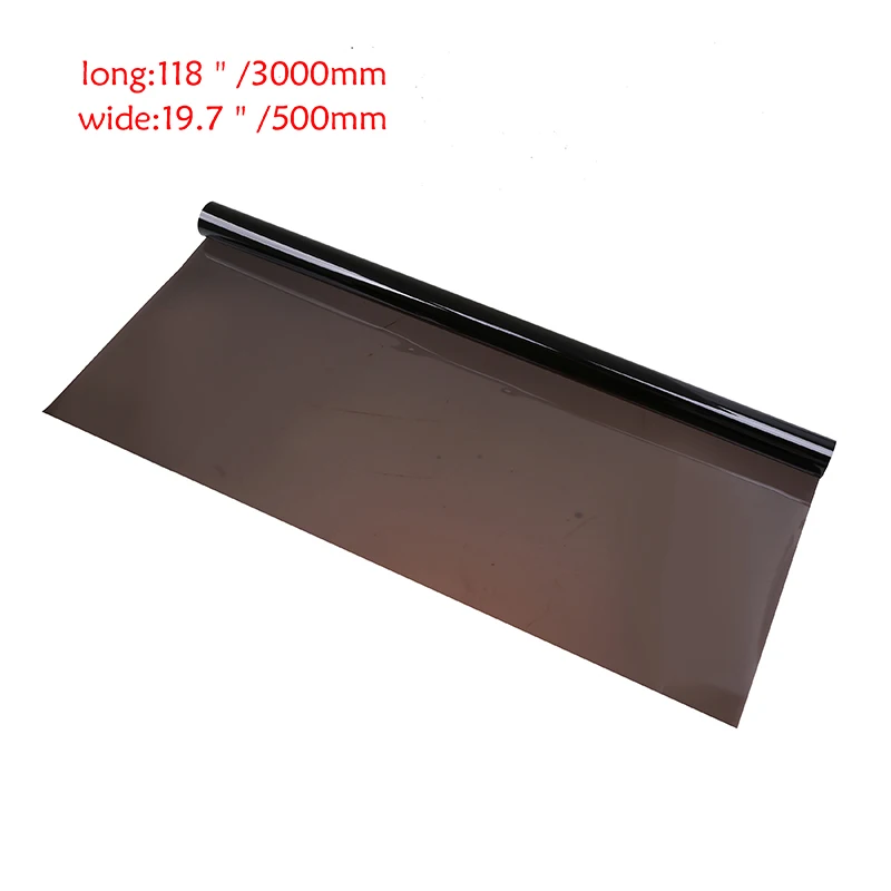 Posbay 50*300 см Тонирующая пленка для окна автомобиля VLT 15% черная УФ защита боковое