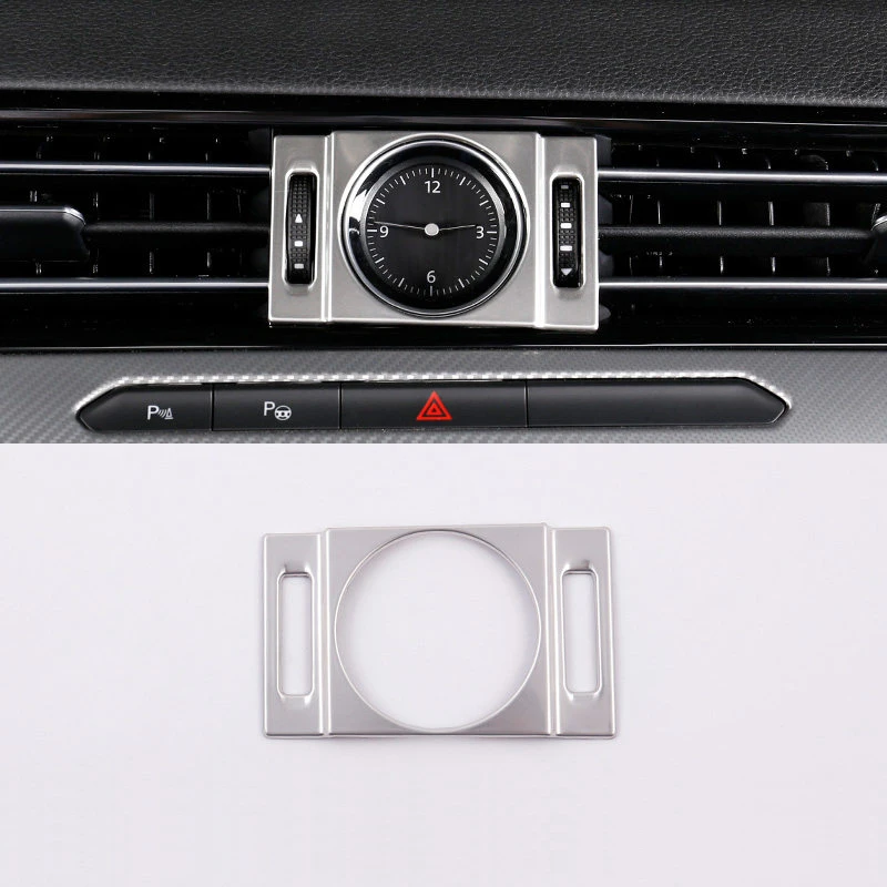 

For VW Volkswagen Arteon 2017 2018 Stainless Steel Car Interior Middle Console Air Vent Outlet Cover Trim Sticker 1pcs