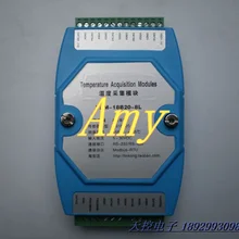 TAM-18B20-8L многоканальный модуль измерения температуры DS18B20 измерение температуры передатчик может быть подключен к ПЛК