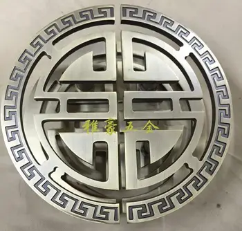 

The bronze sculpture of Chinese antique door handle half glass door handle door handle half round the club