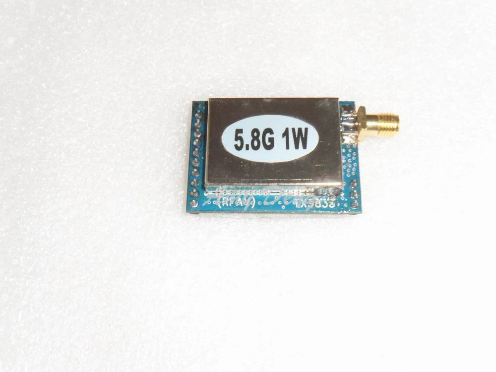 

5.8G high power 1W wireless video module power/ wireless audio and video transmission transmitter module