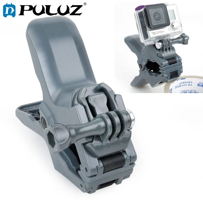 

PULUZ Jaws Flex Clamp Mount with Buckle & Thumb Screw for GoPro, Other Sport Cameras