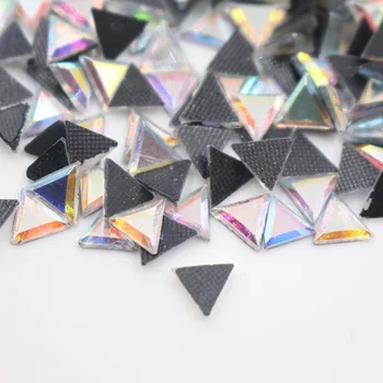 

200pcs 6x6mm ab Crystal Hotfix Rhinestones Flatback Stones And Crystals Strass Rhinestone Crafts Iron on Rhinestones For Clothes