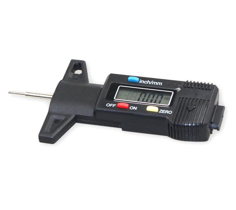  1PCS Auto Car Digital Tire Tread Depth Gauge 0-25.4mm Measurer Tool Caliper